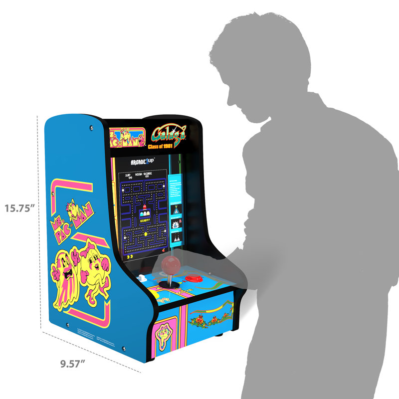Arcade 1Up Arcade1up Ms Pacman/Galaga Tabletop Arcade Machine & Reviews Wayfair